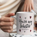 Axyaa Lobster Mug Set | Friends Gift | Novelty Ceramic Tea Coffee Cup