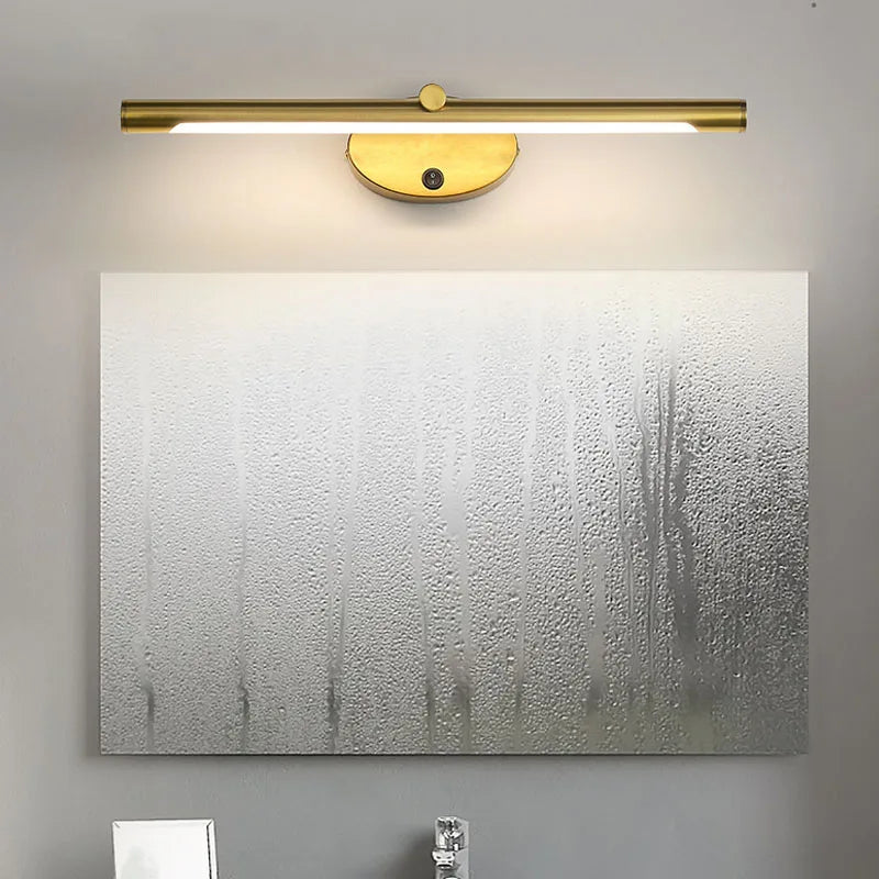 Axya LED Bathroom Wall Sconce with Touch Switch