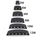 Axya Outdoor Waterproof Wall Light for Porch & Garden, Aluminum Construction