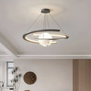 Axyaa Modern LED Pendant Chandelier Lighting for Home Decor and Dining Room