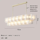 Axyaa Luxury Acrylic LED Pendant Chandelier for Home Decor Lighting