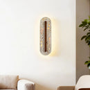 Axyaa Yellow Stone Wall Lights Set - Vintage Wabi Sabi Style