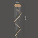 Axyaa Crystal Glass Ball Chandelier for Home Decor