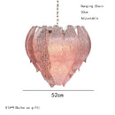 Vintage European Style Rose Bud Glass Chandelier by Axyaa - LED Pendant Light for Living Room