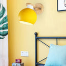Axyaa Macaron Sconce: Colorful LED Adjustable Wall Light for Bedroom, Living Room, Foyer