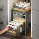 Axyaa Kitchen Storage Rack: Multi-functional Space-Saving Organizer for Bowls, Plates, and Utensils