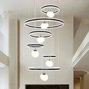 Axyaa Modern Pendant Lights LED Chandelier Ceiling Lamp Decorative Interior Lighting