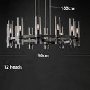 Axyaa Modern LED Pendant Chandeliers for Home Decor and Indoor Lighting