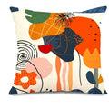 Axyaa Geometric Pattern Throw Pillow Cover for Sofa, Bedroom, Car - Abstract Design