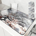 Meihua Scenery Large Kitchen Draining Mat by Axyaa