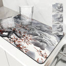 Meihua Scenery Large Kitchen Draining Mat by Axyaa