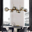 Axyaa Modern LED Pendant Chandelier for Home Living and Dining Room Lighting