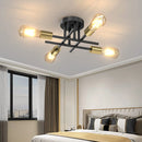 Axyaa Black Sputnik Modern Chandelier Flush Mount Lighting