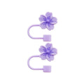 Axyaa Silicone Straw Topper 10mm Caps - 2pk Stanley Cup Accessories