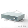Axyaa Desk Drawer Organizer Stackable Multi-layer Office Stationery Storage Box