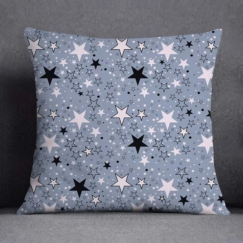 Axyaa Floral Geometric Pillowcase Set Home Decor