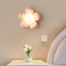 Axyaa Flower Wall Lamp: Stylish Bedroom, Children's Room, or Bedside Decoration