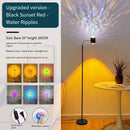 Axyaa Sunset Halo Double-Sided LED Floor Light