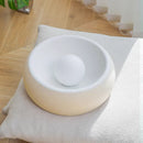 Axyaa Medieval Cream LED Ceiling Light: Simple Circular Stylish Lamp for Home Decor