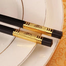 Axyaa Alloy Sushi Chopsticks Set for Household and Restaurants