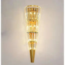 Axyaa Crystal Conical Deluxe Wall Lamp for Study Bedside Living Room Lighting