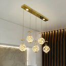 Axyaa Modern LED Pendant Chandeliers for Living Room Ceiling Light Dining Lamp