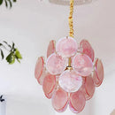 Axyaa French Antique Murano Glass Chandeliers - Elegant Bedroom Lamps for Upscale Restaurants