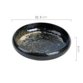 Axyaa Ceramic Round Tableware Set for Pasta, Steak, Salad, and Desserts