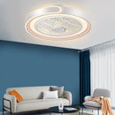 Axyaa Smart Fan Light: Quiet, Eye Protection, LED Ceiling Light, Reversible Blades