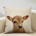Animal Print Cushion 45x45cm for Sofa, Car Seat & Living Room Decor by Axyaa