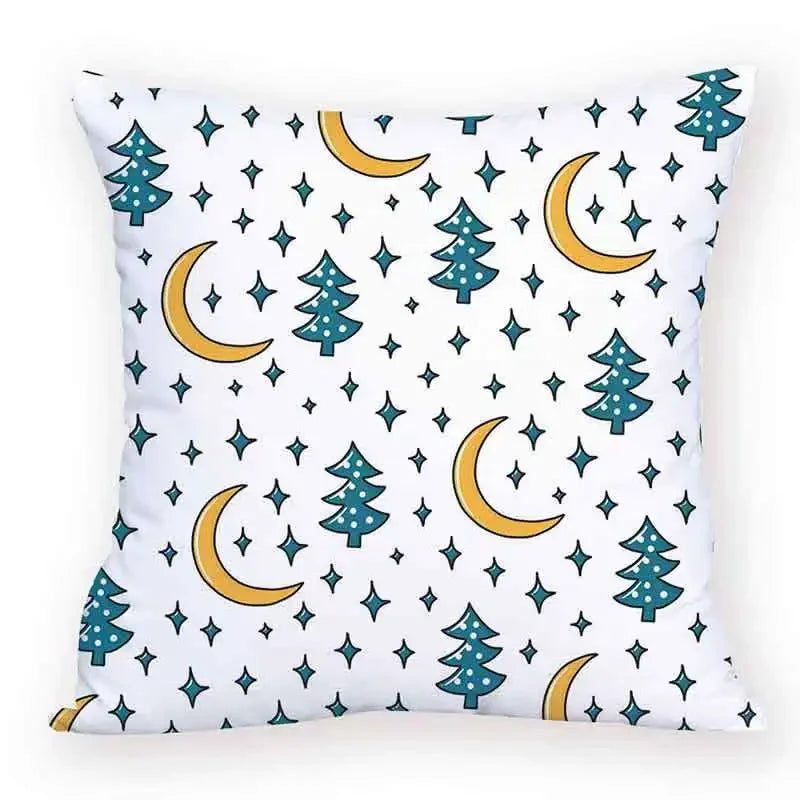 Axyaa Cartoon Animal Food Cushion Cover 45X45CM