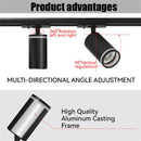Axyaa LED Track Light GU10 Focus Rail Spot for Home Kitchen Clothing Store