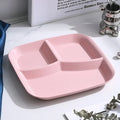Axyaa Food Grade Plastic Dinner Plate Multipurpose Storage Tray Heat-resistant Dishes
