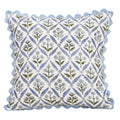Axyaa Floral Printed Ruffle Pillow Cover Set - Home Decor Living Room