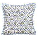 Axyaa Floral Printed Ruffle Pillow Cover Set - Home Decor Living Room