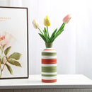 Axyaa Porcelain Vase: European Decor for TV Cabinet, Study, Home - Tabletop Crafts