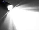 Axya Telescopic Zoom Tactical Flashlight - Rechargeable, Powerful XHP99 LED for Camping & Hiking