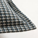 Axyaa Hounds tooth Square Cushion Cover 45x45cm in Orange Green Blue Black
