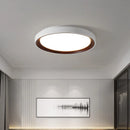 Axyaa Wooden Wind Ceiling Light in Walnut Color for Master Bedroom and Study