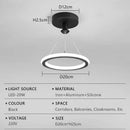 Axyaa LED Circular Ceiling Pendant Light for Home Decor