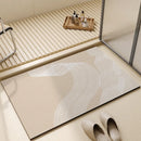 Axyaa Diatomaceous Earth Bathroom Mat: Absorbent, Non-Slip, 40x60cm/60x90cm