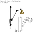 Axyaa Rotatable Wall Sconce Lamp in Various Colors
