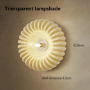 Axyaa Circular Wall Lamp: French Minimalist Style for Living Room, Bedroom, Corridor.