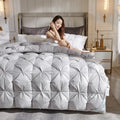 Luxury Axyaa White Goose Down Duvet Core - Warm, Double-Single Size