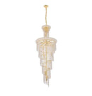 Axyaa Gold Crystal Chandelier for Luxury Home Decor & Living Room
