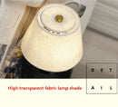 Axya Mushroom Table Lamp: Retro French Cream Wind Study Decor, Cute Girl Heart Bedroom Light