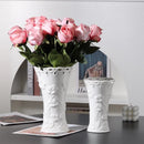 French 3D Hydroponic Ceramic Vase for Home Decor by Axyaa