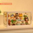 Axyaa Action Figure Mystery Box Display Stand Doll Holder Organizer