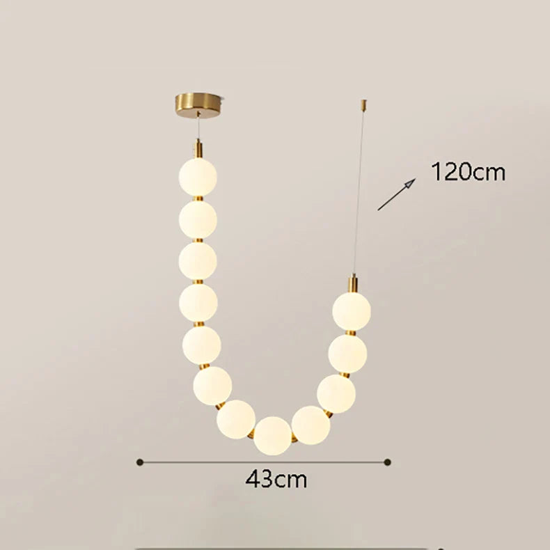Axyaa Nordic Style Ceiling Lamps for Living Room, Staircase, Hanging, and Ceiling-mounted Spaces