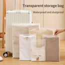 Axyaa Travel Ziplock Storage Bag Set for Clothes, Underwear, Shoes & More